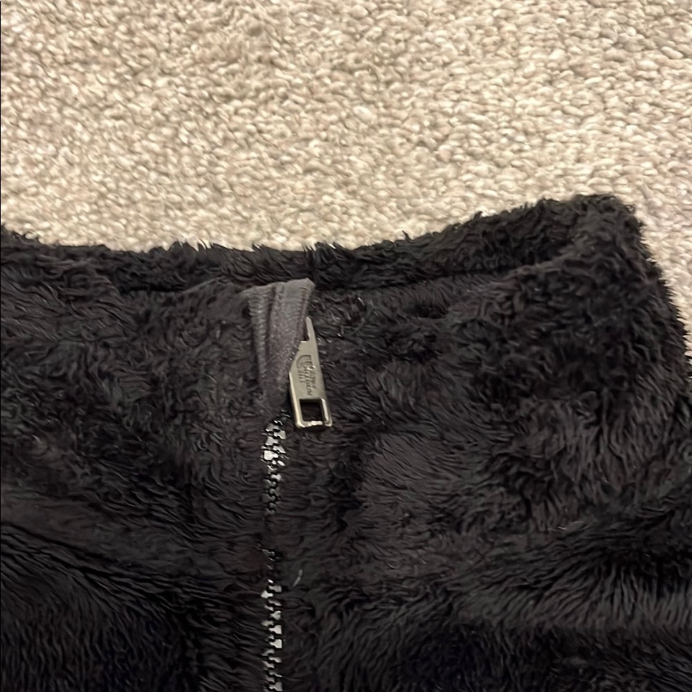 The North Face Black Fleece Jacket for girls size M(10) - Picture 5 of 7